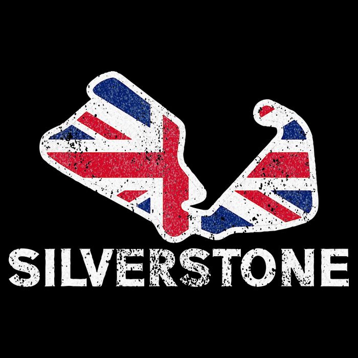 Car Racing Track In England Silverstone Circuit Racing Fans Cooling Performance Crew T-Shirt