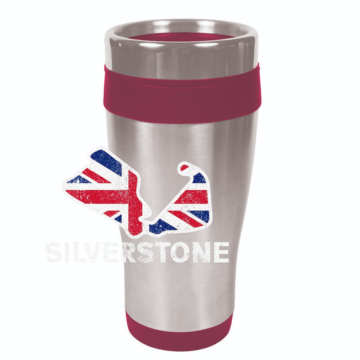 Car Racing Track In England Silverstone Circuit Racing Fans 15oz Campfire Ceramic Mug