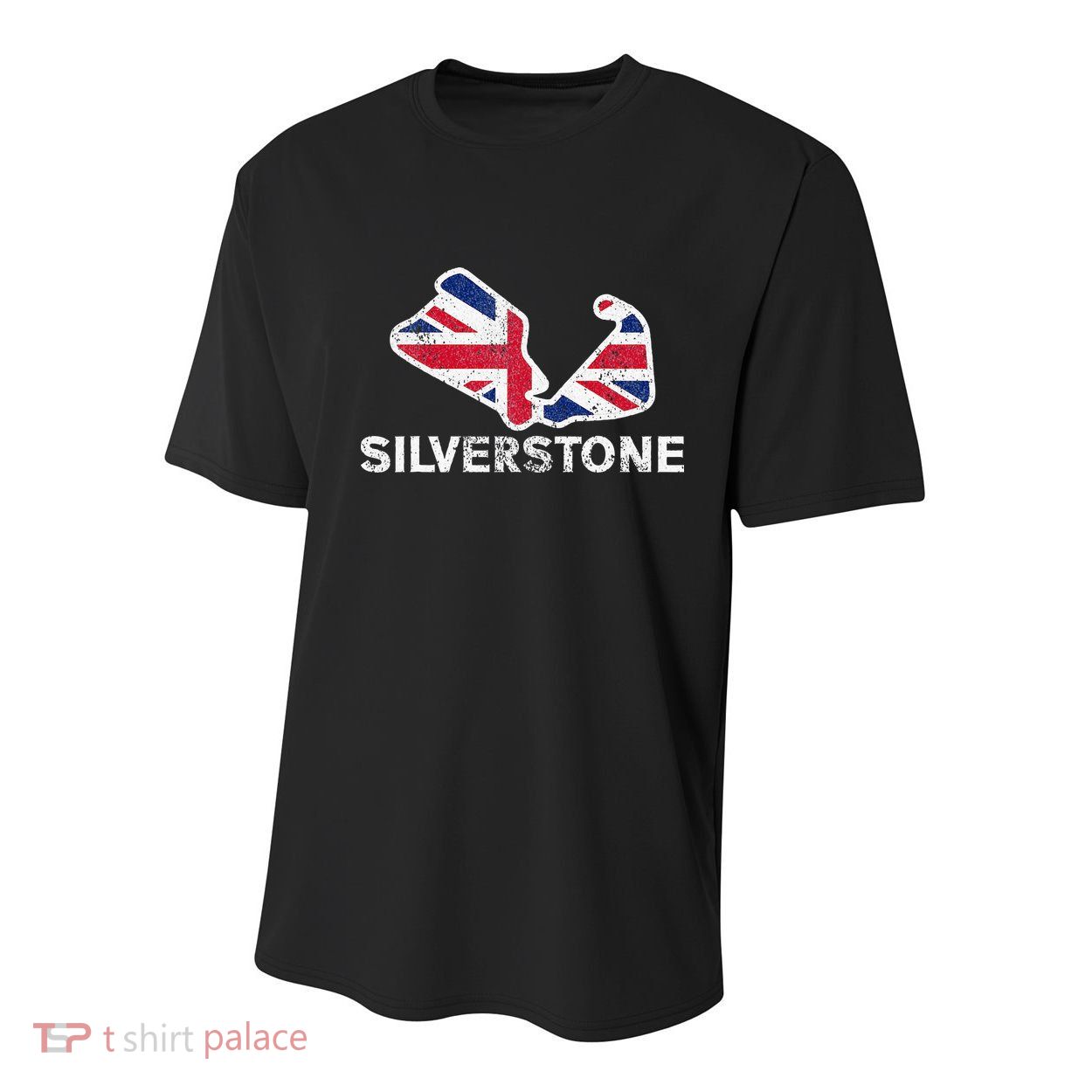 Car Racing Track In England Silverstone Circuit Racing Fans Youth Performance Sprint T-Shirt