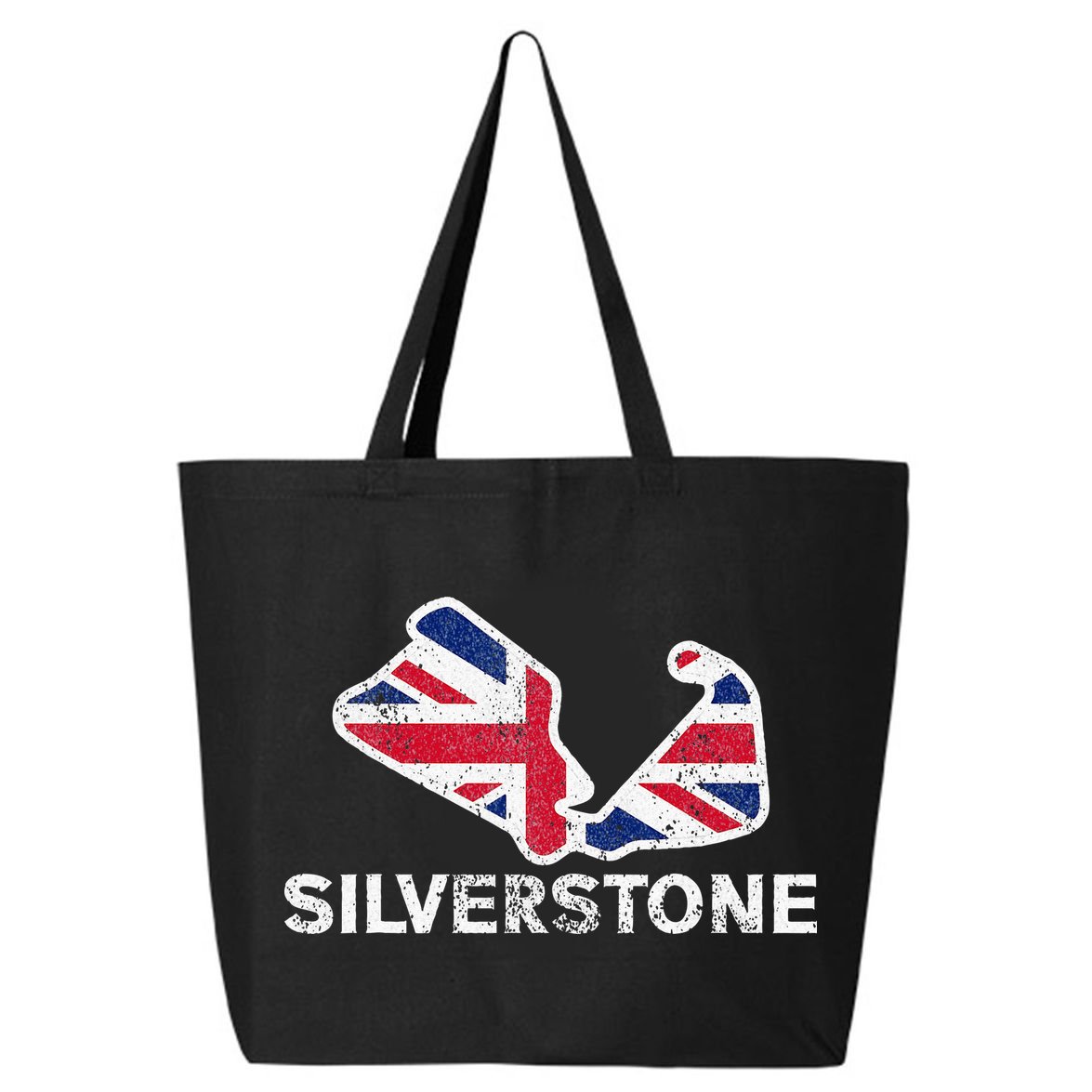 Car Racing Track In England Silverstone Circuit Racing Fans 25L Jumbo Tote