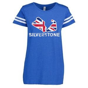 Car Racing Track In England Silverstone Circuit Racing Fans Enza Ladies Jersey Football T-Shirt