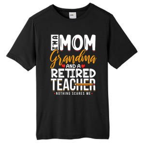 Cute Retired Teacher Full Time Grandma Teachers Cool Gift Tall Fusion ChromaSoft Performance T-Shirt