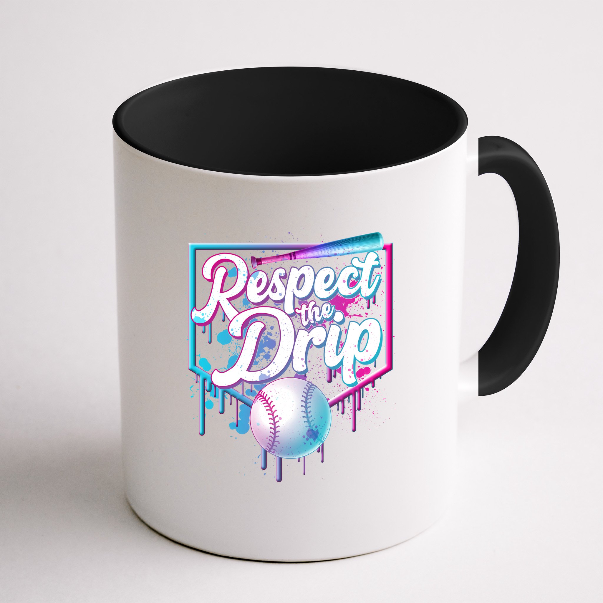 Cool Respect the Drip Icecream Baseball Fan Mug
