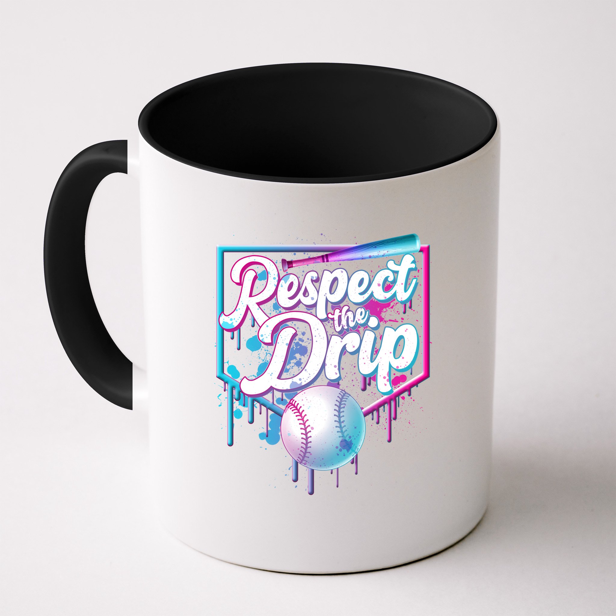 Cool Respect the Drip Icecream Baseball Fan Mug