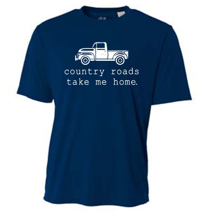 Country Roads Take Me Home Cooling Performance Crew T-Shirt