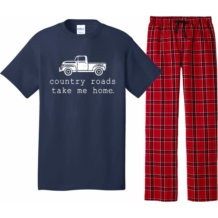 Country Roads Take Me Home Pajama Set