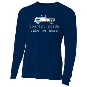 Country Roads Take Me Home Cooling Performance Long Sleeve Crew