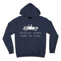 Country Roads Take Me Home Tall Hoodie