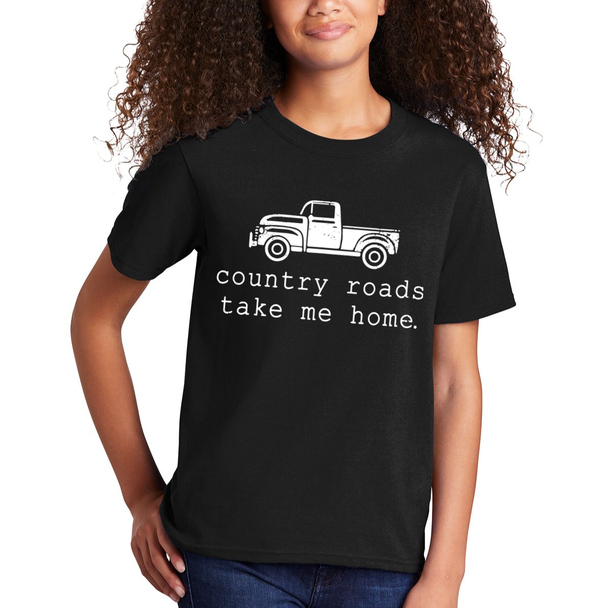 Country Roads Take Me Home Kids T-Shirt