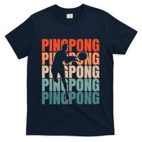 Cool Retro Text Silhouette Ping Pong Premium T-Shirt