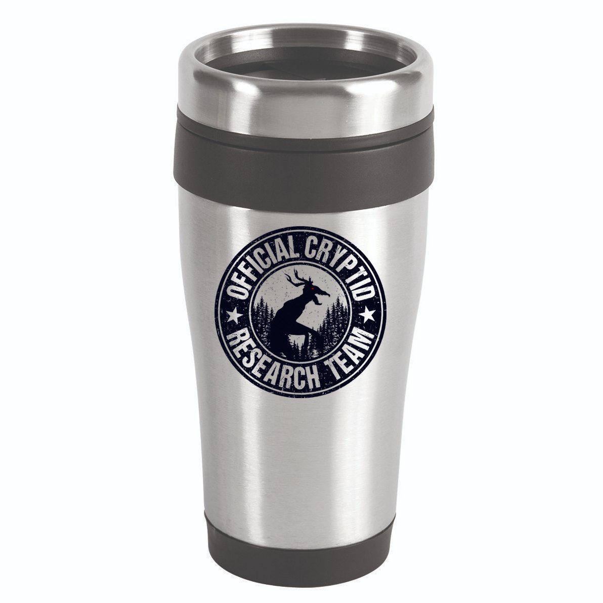 Cryptid Research Team Wendigo Retro Cryptozoology 16oz Travel Tumbler