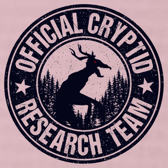 Cryptid Research Team Wendigo Retro Cryptozoology 25L Jumbo Tote