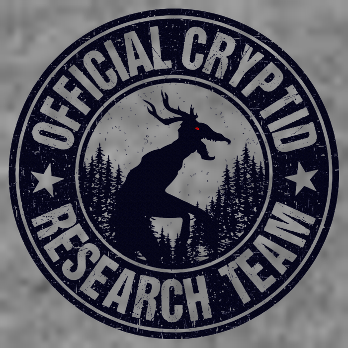 Cryptid Research Team Wendigo Retro Cryptozoology Toddler Hoodie
