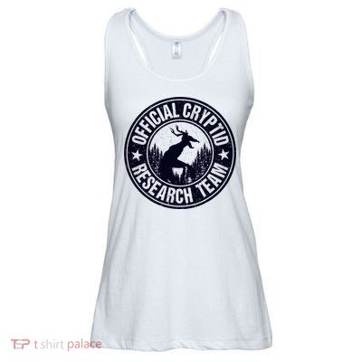 Cryptid Research Team Wendigo Retro Cryptozoology Ladies Essential Flowy Tank