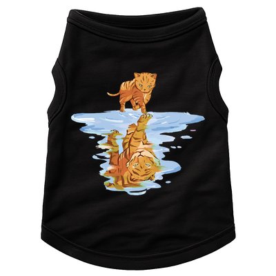 Cat Reflecting Tiger Doggie Tank