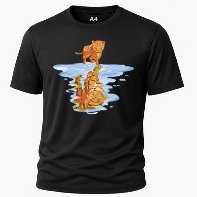 Cat Reflecting Tiger Performance Shirt