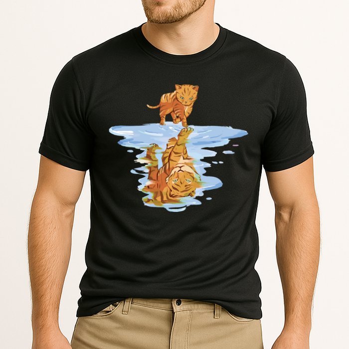 Cat Reflecting Tiger Performance Shirt