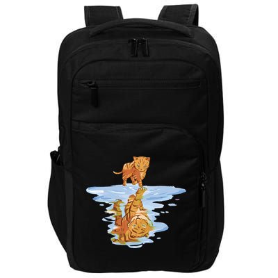 Cat Reflecting Tiger Impact Tech Backpack