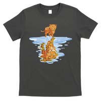 Cat Reflecting Tiger T-Shirt