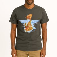 Cat Reflecting Tiger Tall T-Shirt