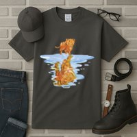 Cat Reflecting Tiger Tall T-Shirt