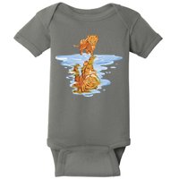 Cat Reflecting Tiger Baby Bodysuit