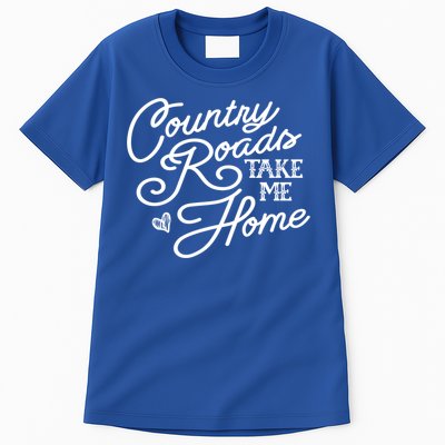 Country Roads Take Me Home Vintage Gift Tall T-Shirt