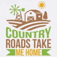 Country Roads Take Me Home Doggie Tank