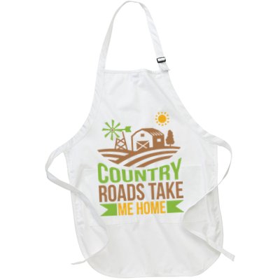 Country Roads Take Me Home Apron