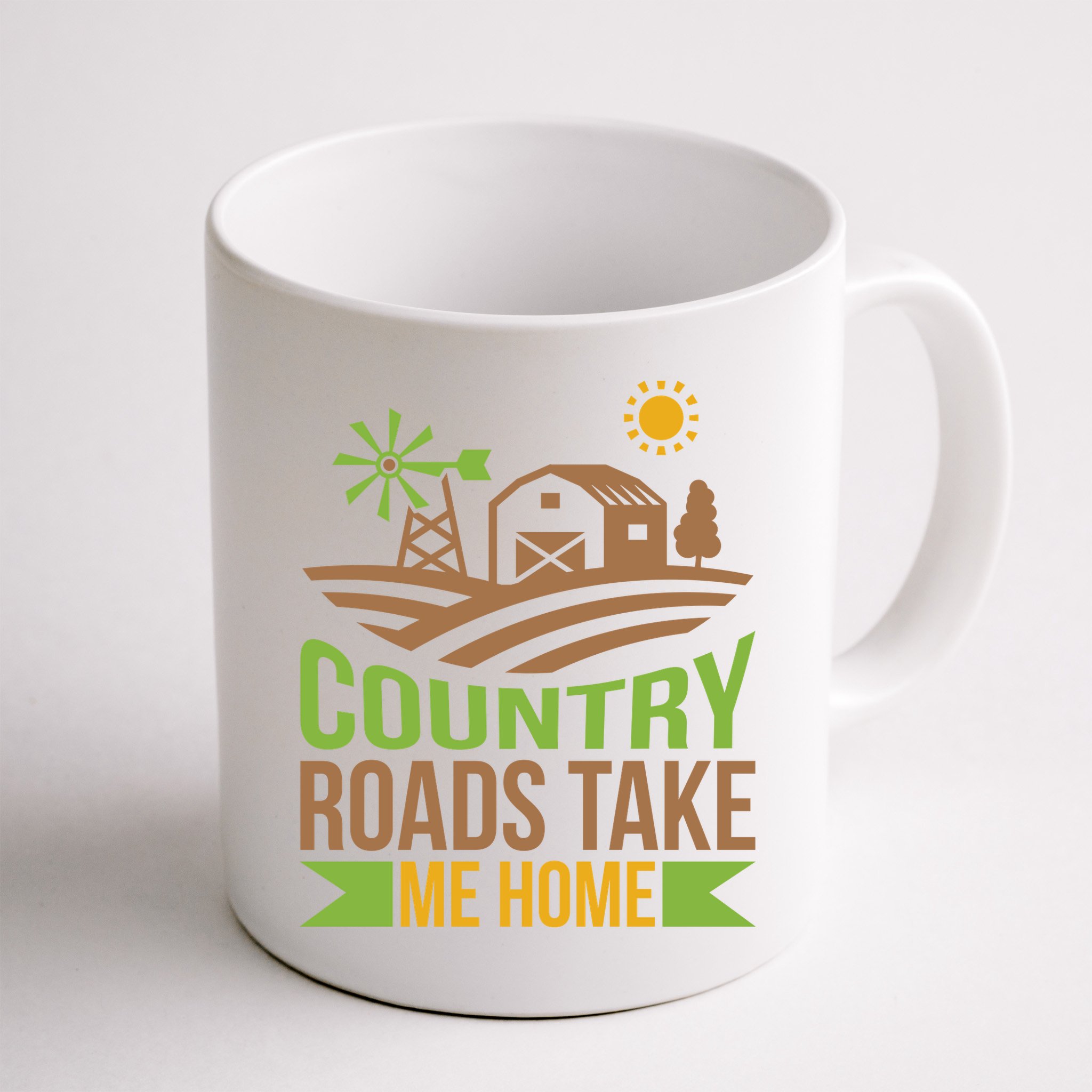 Country Roads Take Me Home Mug