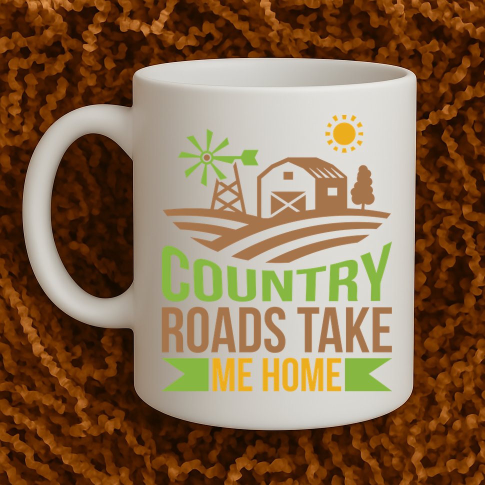 Country Roads Take Me Home Mug