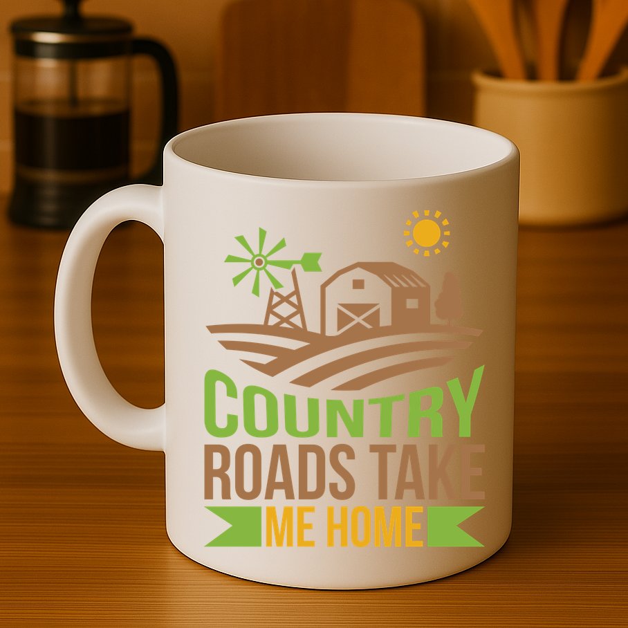 Country Roads Take Me Home Mug