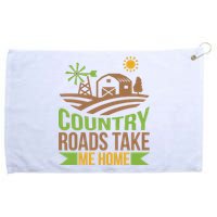 Country Roads Take Me Home Grommeted Golf Towel