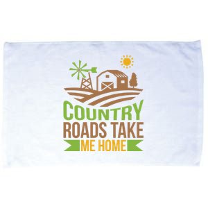 Country Roads Take Me Home Microfiber Hand Towel