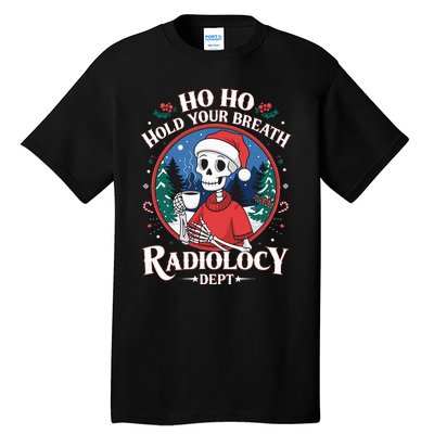 Christmas Radiology Tech Skeleton Xray Tech Ct Mri Women Tall T-Shirt