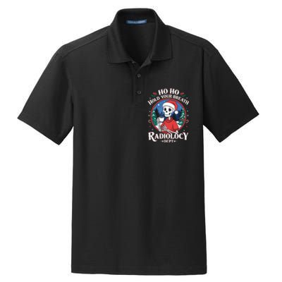 Christmas Radiology Tech Skeleton Xray Tech Ct Mri Women Dry Zone Grid Polo