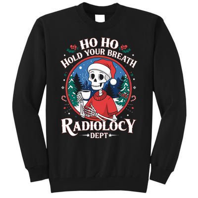 Christmas Radiology Tech Skeleton Xray Tech Ct Mri Women Tall Sweatshirt