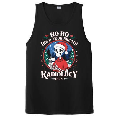 Christmas Radiology Tech Skeleton Xray Tech Ct Mri Women PosiCharge Competitor Tank