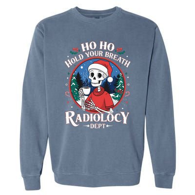 Christmas Radiology Tech Skeleton Xray Tech Ct Mri Women Garment-Dyed Sweatshirt