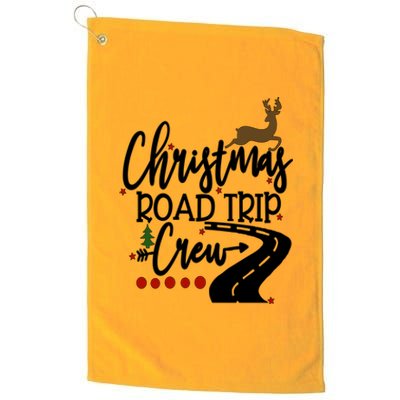 Christmas Road Trip Road Trip Family Family Crew Travel Gift Platinum Collection Golf Towel