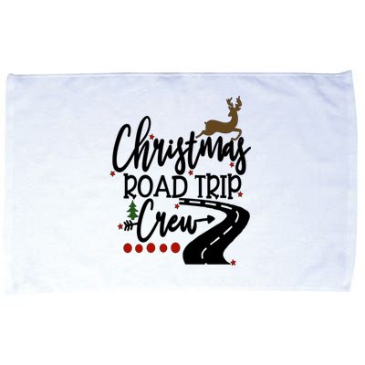 Christmas Road Trip Road Trip Family Family Crew Travel Gift Microfiber Hand Towel