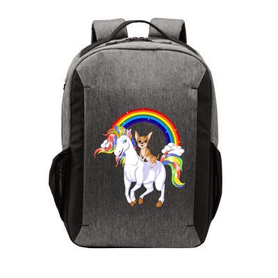 Chihuahua Riding Unicorn Vector Backpack
