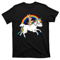 Chihuahua Riding Unicorn T-Shirt