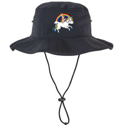 Chihuahua Riding Unicorn Bucket Hat