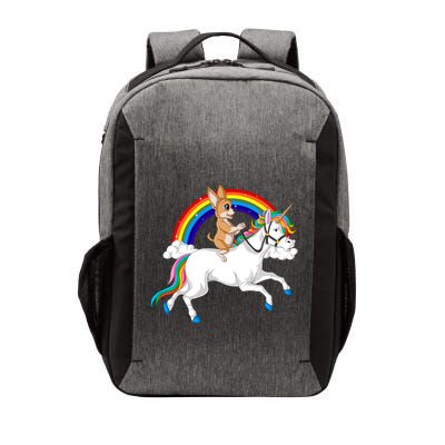 Chihuahua Riding Unicorn Vector Backpack