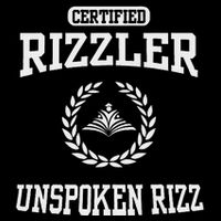 Certified Rizzler Unspoken Rizz God Drawstring Bag