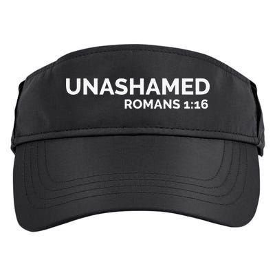 Christian Romans Unashamed Jesus Cross Adult Drive Performance Visor