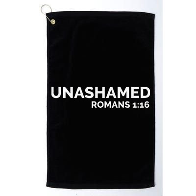 Christian Romans Unashamed Jesus Cross Golf Towel