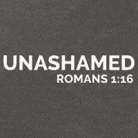 Christian Romans Unashamed Jesus Cross Cotton Canvas Backpack