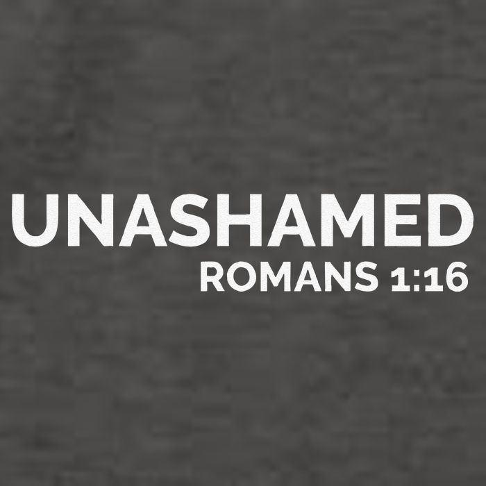 Christian Romans Unashamed Jesus Cross Vector Backpack